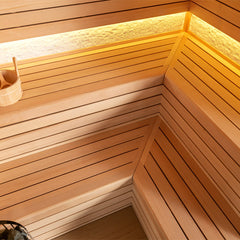 AWT Sauna E1603XL Hemlock 240x200 10.8kW Virta