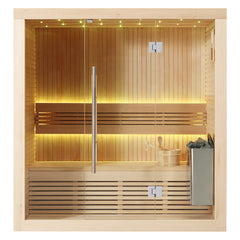 AWT Sauna B1113A Hemlock 180x105 4.5kW TheWall Bi-O