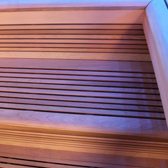 AWT Sauna B1242C red cedar 180x180 9kW EOS BiO-Max