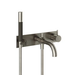 Hotbath Cobber CB127EXT afbouwdeel voor inbouw badmengkraan - Geborsteld Nikkel