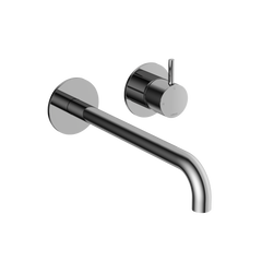 Hotbath Cobber CB105EXT25 afbouwdeel inbouw wastafelkraan - 25cm uitloop - Chroom
