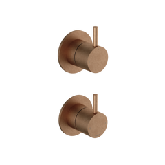 Hotbath Cobber CB129EXT afbouwdeel inbouwmengkraan 2-weg omstel - Verouderd Messing