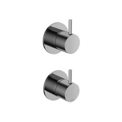 Hotbath Cobber CB129EXT afbouwdeel inbouwmengkraan 2-weg omstel - Chroom