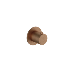 Hotbath Cobber CB7001EXT afbouwdeel inbouwthermostaat - Verouderd Messing