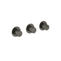 Hotbath Cobber CB7067EXT afbouwdeel voor inbouwthermostaat met 2 stopkranen - Verouderd IJzer