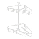 Hotbath Cobber CBA14 hoekdraadkorf dubbel Mat Wit