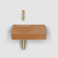 Clou Vale fontein 38cm zonder kraangat rechts - italiaans zand - CL/03.36161.R