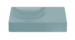 Clou Vale fontein 38cm zonder kraangat rechts - blauw keramiek - CL/03.38161.R