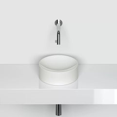 Clou Vale fontein 22cm - mat wit keramiek - CL/03.02164