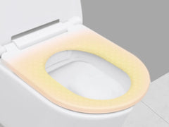 Clou Clever douche wc - turboflush - softclose zitting - Glans wit