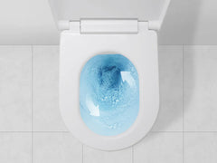 Clou Clever douche wc - turboflush - softclose zitting - Glans wit