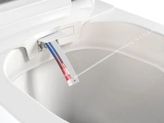 Clou Clever douche wc - turboflush - softclose zitting - Glans wit