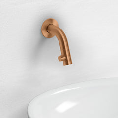 Clou Vale fontein 38cm zonder kraangat rechts - mat mosterd - CL/03.34161.R