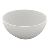 Crosstone by Arcqua Loeffi Waskom 38x38cm rond Solid Surface Mat Wit