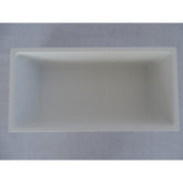 Crosstone by Arcqua Solid Alcove recessed niche 30x15x10cm solid surface matte white