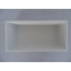 Crosstone by Arcqua Solid Alcove recessed niche 30x15x10cm solid surface matte white