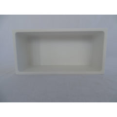 Crosstone by Arcqua Solid Alcove recessed niche 30x15x10cm solid surface matte white