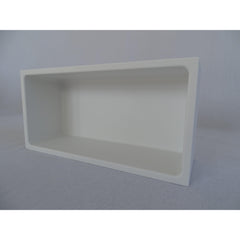 Crosstone by Arcqua Solid Alcove recessed niche 30x15x10cm solid surface matte white