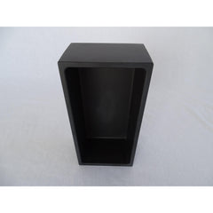 Arcqua Solid Alcove inbouwnis 30x15x10cm solid surface mat zwart TWEEDEKANS