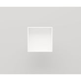 Arcqua Solid Alcove built-in niche 30x30x10cm solid surface matte white