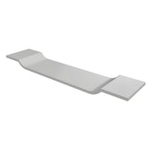Crosstone by Arcqua Solid Surface bathtub caddy 90x20cm matte white