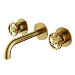 Hotbath Cobber @work CW005TEXT18 afbouwdeel - inbouw wastafelkraan met 18cm uitloop Mat Zwart