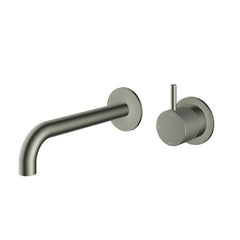 Hotbath Cobber X CX00518 inbouw wastafelkraan met 18cm uitloop Geborsteld Messing PVD