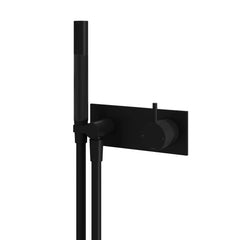 Hotbath Cobber X CX027 inbouw douchekraan Doucheslang en handdouche Geborsteld Nikkel