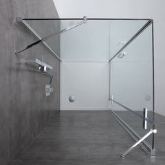 AWT Duschabtrennung LBS1205 120x90 links