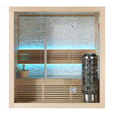 AWT Sauna E1103B Hemlock 150x105 6.8kW Cilindro