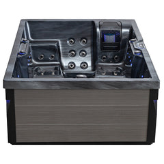 AWT Whirlpool Aussenwhirlpool IN-405 eco CloudyBlack 220x160 grau