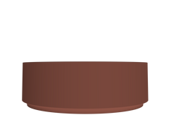 Arcqua Case waskom - rond - 40cm - mat terracotta