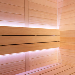 AWT Sauna B1614C Hemlock 160x150 9kW TheWall Bi-O