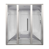 AWT Dampfsauna S204B alu 190x131 9kW Harvia