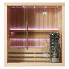 AWT Sauna E1113A Hemlock 180x105 6.8kW Cilindro