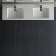 StoneArt Wastafel LP4516 - wit glanzend - 160x48