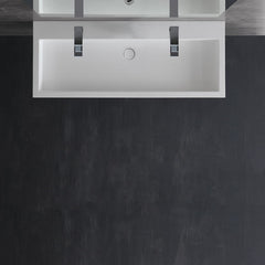 StoneArt Wastafel LP4512-1 - wit glanzend - 120x48cm