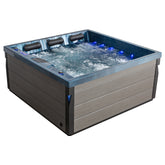 AWT IN-407 eco - buiten spa - OceanWave - 200x200 - grijs