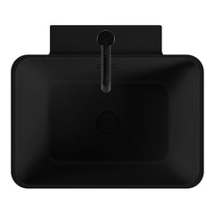 StoneArt Vrijstaand Wastafel LZ552 - mat zwart -50x51cm