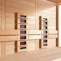 AWT Sauna E1611A-IR Hemlock 220x220 9kW Cilindro