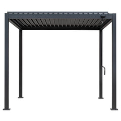 AWT Pergola P2-3 basic met handslinger - Waterdicht & Weerbestendig - Antraciet RAL 7043