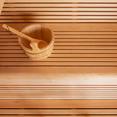 AWT Sauna E1812B pinie 200x180 9kW Cilindro