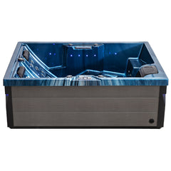 AWT Whirlpool Aussenwhirlpool IN-405 eco OceanWave 220x160 grau