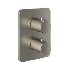 Hotbath Gal GL009BGP Inbouwthermostaat met 2-weg omstel Geborsteld Gunmetal PVD