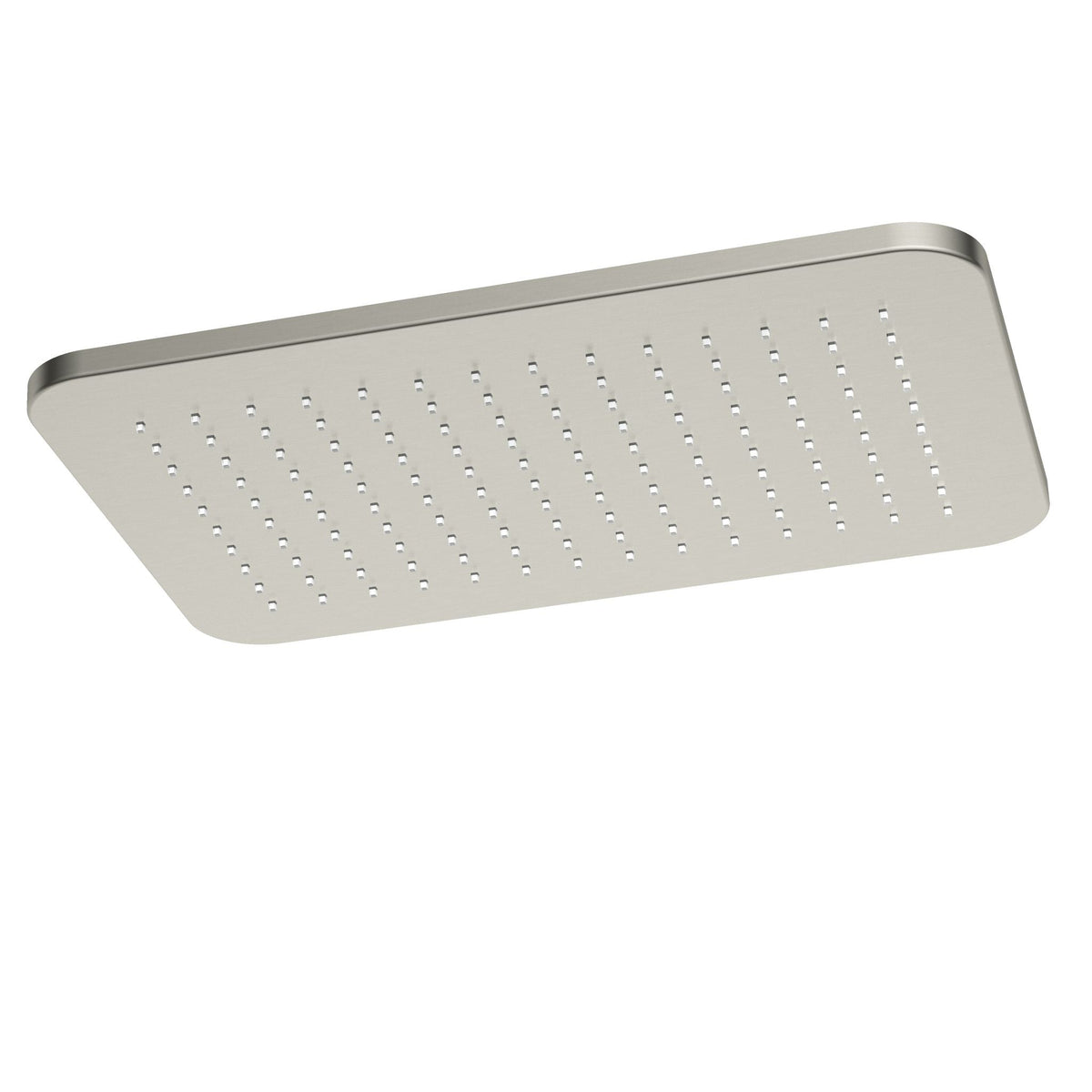 Hotbath Gal GL106GN hoofddouche rechthoek 27x40cm - Geborsteld Nikkel