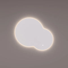 Hipp design 18000 organische spiegel met LED verlichting en spiegelverwarming