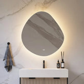 Hipp Design 20000 spiegel organisch rond met verlichting en verwarming