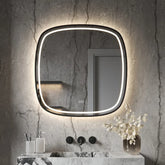 Hipp Design Phantom Deens ovale spiegel met verlichting en verwarming