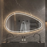 Hipp Design Phantom organische spiegel met verlichting en verwarming