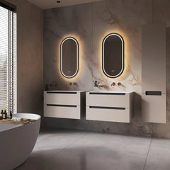 Hipp Design Phantom ovale spiegel met verlichting en verwarming